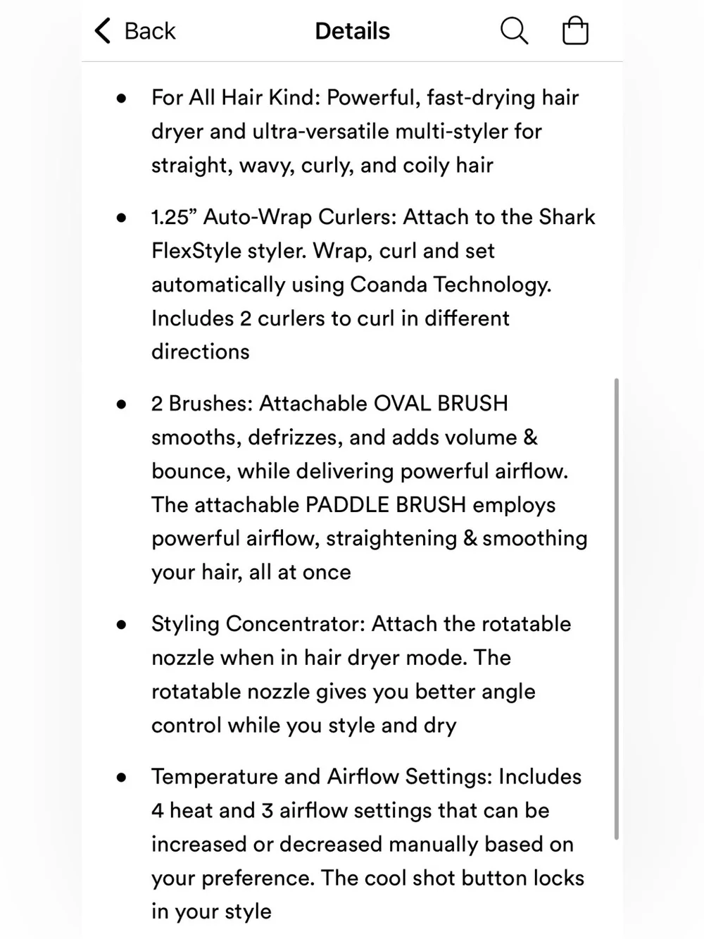Shark Flex Style Air Styling & Drying System SEALED/NEW🩷